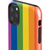 Vertical Rainbow Flag iPhone 11 Pro Max Impact Case