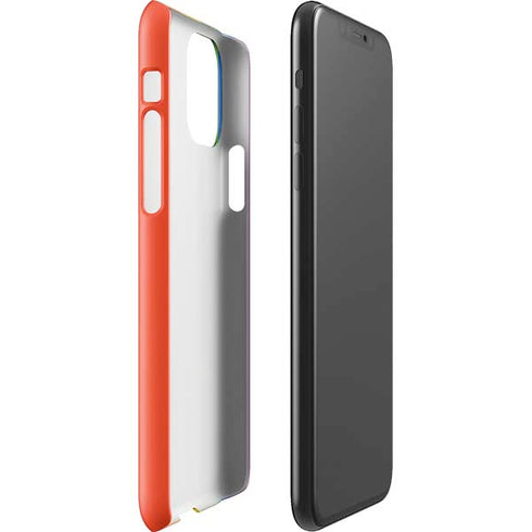 Vertical Rainbow Flag iPhone 11 Pro Max Lite Case