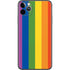 Vertical Rainbow Flag iPhone 11 Pro Max Skin