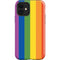 Vertical Rainbow Flag iPhone 12 Impact Case