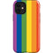 Vertical Rainbow Flag iPhone 12 Mini Impact Case