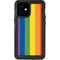 Vertical Rainbow Flag iPhone 12 Mini Waterproof Case