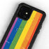 Vertical Rainbow Flag iPhone 12 Mini Waterproof Case