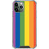 Vertical Rainbow Flag iPhone 12 Pro Clear Case