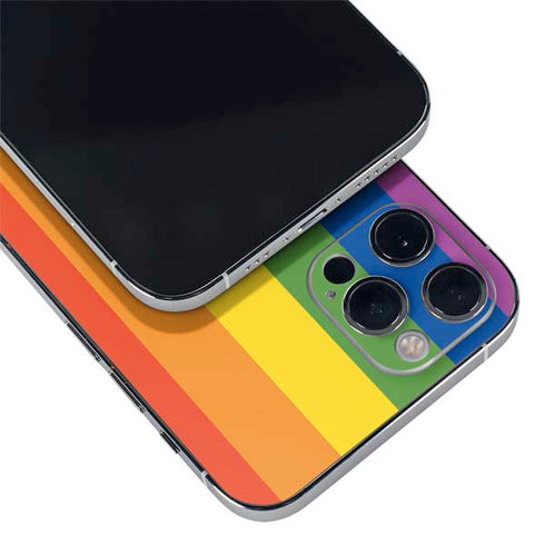 Vertical Rainbow Flag iPhone 12 Pro Max Skin
