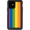 Vertical Rainbow Flag iPhone 12 Waterproof Case