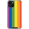 Vertical Rainbow Flag iPhone 13 Clear Case