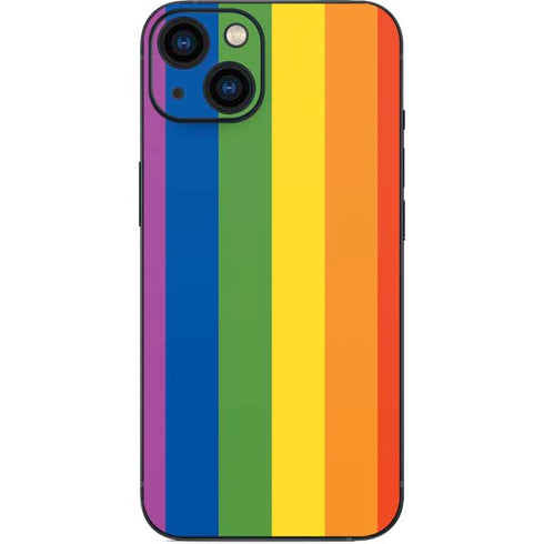 Vertical Rainbow Flag iPhone 13 Skin