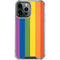 Vertical Rainbow Flag iPhone 15 Pro Max Clear Case