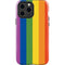 Vertical Rainbow Flag iPhone 14 Pro Max Impact Case