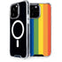 Vertical Rainbow Flag iPhone 15 Pro Max MagSafe Case