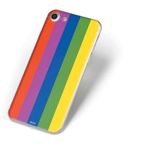 Vertical Rainbow Flag iPhone 7 Skin