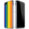 Vertical Rainbow Flag iPhone SE (2nd & 3rd Gen) Clear Case