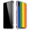 Vertical Rainbow Flag iPhone XR Clear Case
