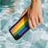 Vertical Rainbow Flag iPhone XR Waterproof Case