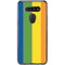 Vertical Rainbow Flag LG K51/Q51 Clear Case