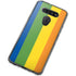 Vertical Rainbow Flag LG K51/Q51 Clear Case