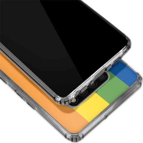 Vertical Rainbow Flag LG Stylo 6 Clear Case