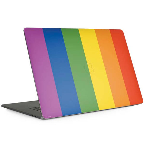 Vertical Rainbow Flag Apple MacBook Pro 15-inch Skin