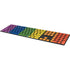 Vertical Rainbow Flag Magic Keyboard with Numeric Keypad Skin