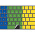 Vertical Rainbow Flag Magic Keyboard with Numeric Keypad Skin