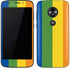 Vertical Rainbow Flag Moto E5 Play Skin