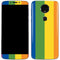 Vertical Rainbow Flag Moto E5 Plus Skin