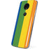 Vertical Rainbow Flag Moto E5 Plus Skin