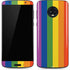 Vertical Rainbow Flag Moto G6 Skin