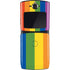 Vertical Rainbow Flag Motorola RAZR Skin
