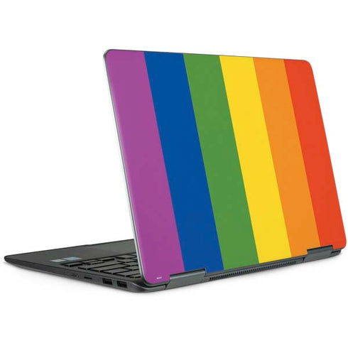 Vertical Rainbow Flag Notebook 9 Pro 13in (2017) Skin