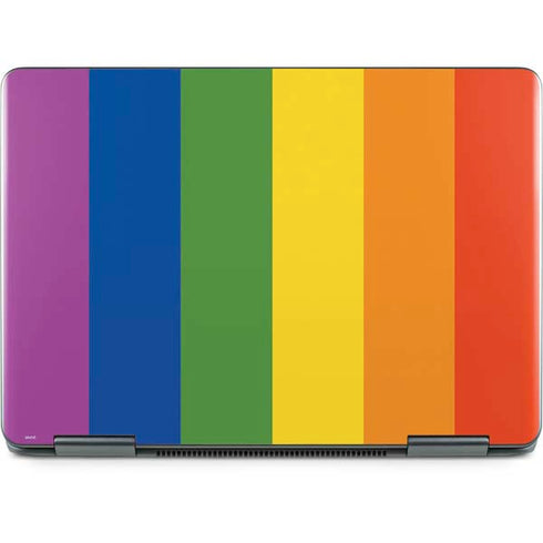 Vertical Rainbow Flag Notebook 9 Pro 13in (2017) Skin