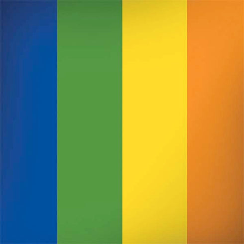 Vertical Rainbow Flag Notebook 9 Pro 13in (2017) Skin