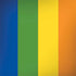 Vertical Rainbow Flag Notebook 9 Pro 13in (2017) Skin