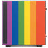 Vertical Rainbow Flag NZXT H510 Compact ATX Mid-Tower Case Skin