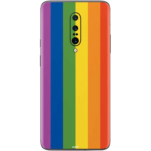 Vertical Rainbow Flag OnePlus 7 Pro Skin