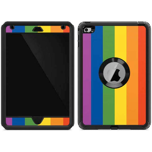 Vertical Rainbow Flag Otterbox Defender iPad Skin