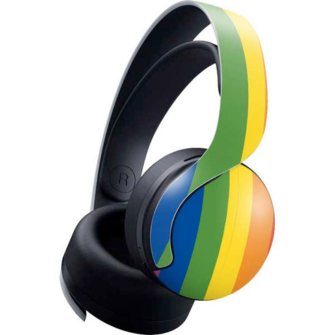 Vertical Rainbow Flag PULSE 3D Wireless Headset for PS5 Skin