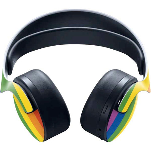 Vertical Rainbow Flag PULSE 3D Wireless Headset for PS5 Skin