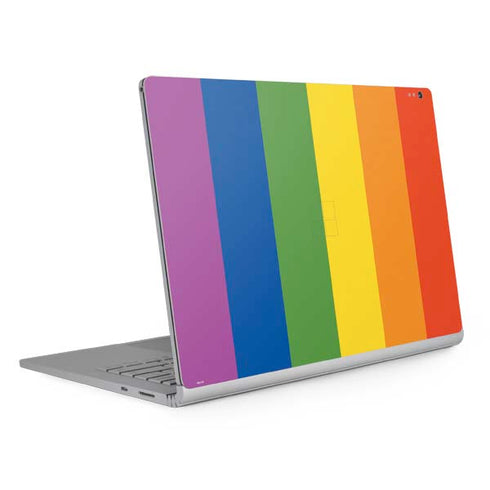 Vertical Rainbow Flag Surface Book 2 15in Skin
