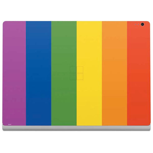 Vertical Rainbow Flag Surface Book 2 15in Skin