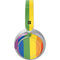 Vertical Rainbow Flag Surface Headphones Skin