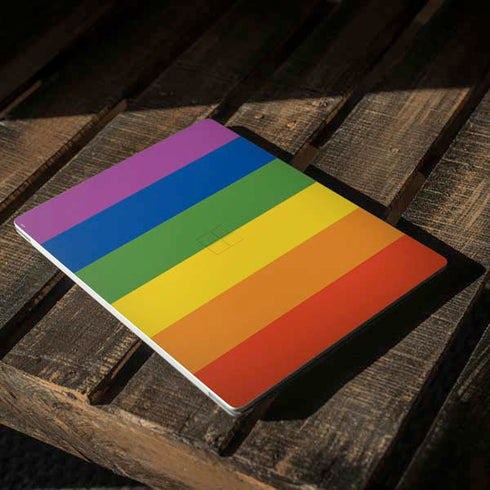 Vertical Rainbow Flag Surface Laptop 3 13.5in Skin