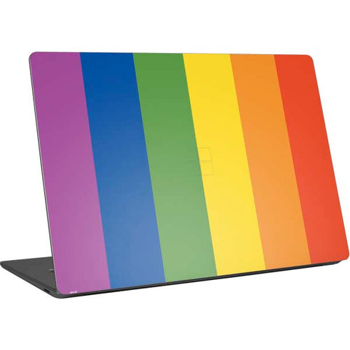 Vertical Rainbow Flag Surface Laptop 4 15in Skin
