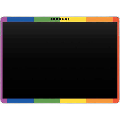 Vertical Rainbow Flag Surface Pro 8 Skin