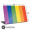 Vertical Rainbow Flag Universal Laptop 16in (13 x 9.4in) Skin