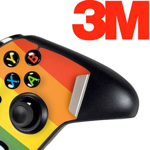 Vertical Rainbow Flag Xbox One Controller Skin