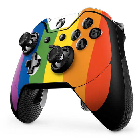 Vertical Rainbow Flag Xbox One Elite Controller Skin