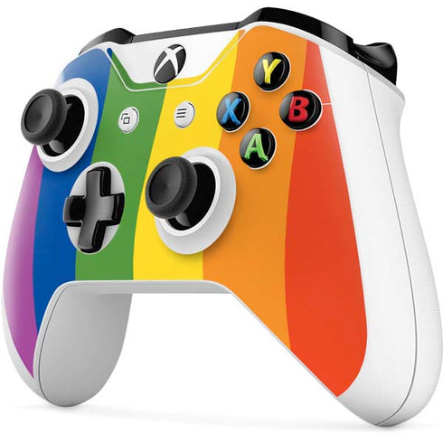 Vertical Rainbow Flag Xbox One S Controller Skin