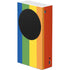 Vertical Rainbow Flag Xbox Series S Console Skin